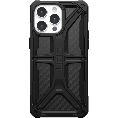 Urban Armor Gear Monarch Backcover Apple iPhone 15 Pro Max Carbon