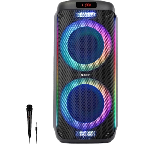 Denver TSP-456 Bluetooth luidspreker AUX, USB Zwart