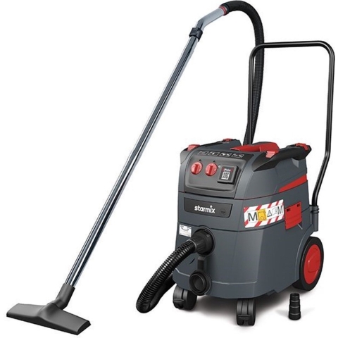 Starmix IPulse M-1635 Safe Plus Bouwstofzuiger Met Rijbeugel - 1600W - M-klasse - 35L
