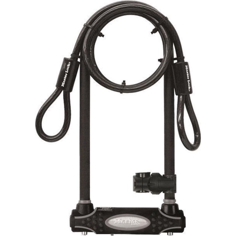 Masterlock U-slot 280mm met kabel 1,2m, geh. staal - 8285EURDPRO 8285EURDPRO