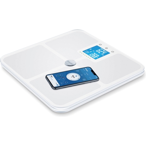 Beurer BF 950 BT Analyse-personenweegschaal Weegbereik (max.): 180 kg Wit