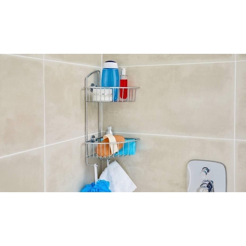 tesa 40223-00000-00 draad Badkamerplank Lijm Chroom (glanzend)