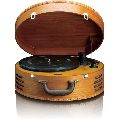 Lenco TT-34 USB-platenspeler Belt drive Hout