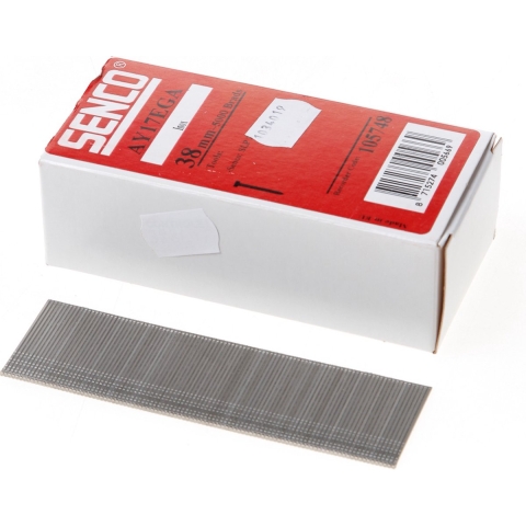 Senco Brads 1,2 X 38 mm. roestvast staal - AY17EGA