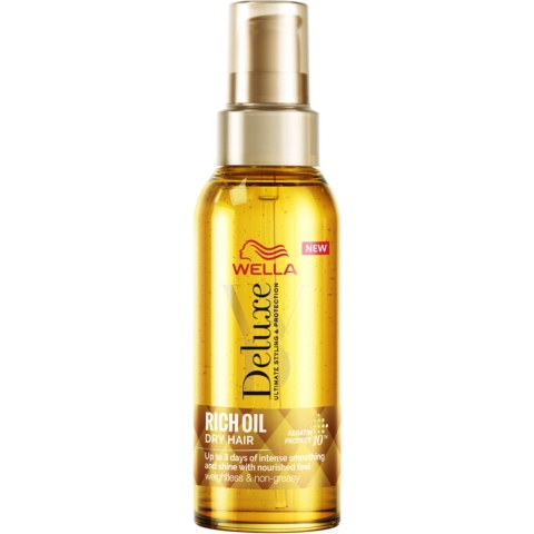 6x Wella Deluxe Oil Rich 100 ml