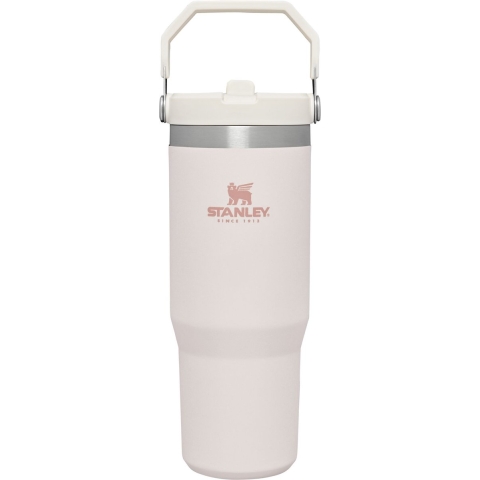 Classic IceFlow Flip Straw tumbler | 0.89L | Roze | Rose Quartz | Stanley 1913