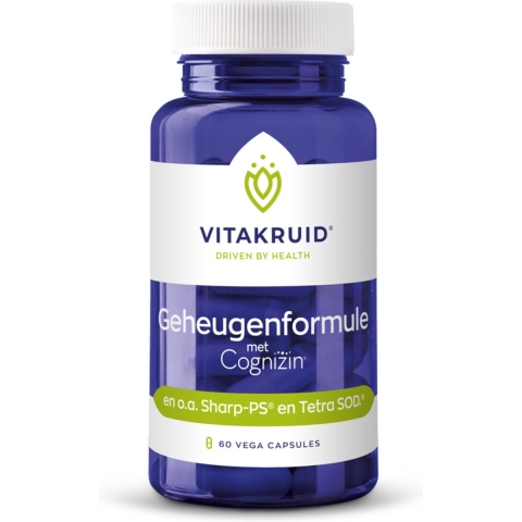 2x Vitakruid Geheugenformule 60 vegacapsules
