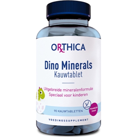 2x Orthica Dino Minerals 90 kauwtabletten