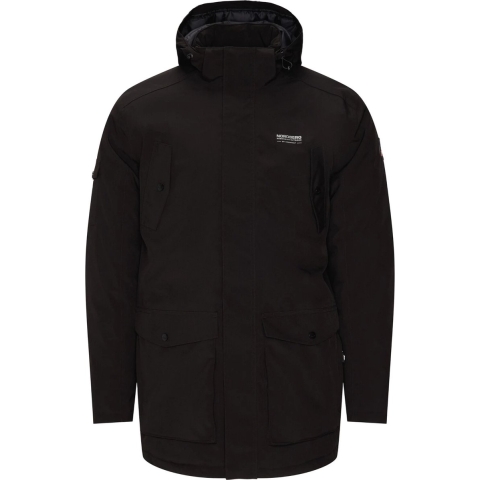 Nordberg Hallstein parka winterjas heren zwart, XL
