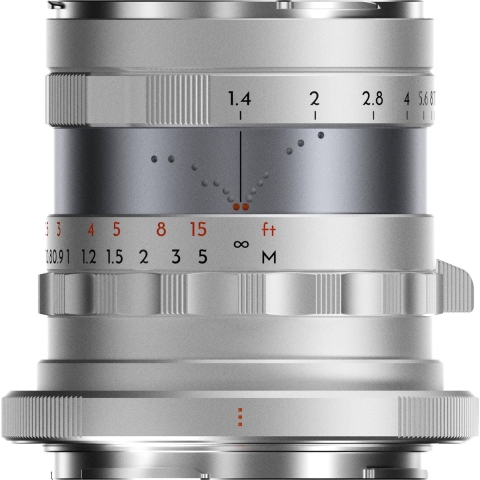 Thypoch Simera 35mm f1.4 for Nikon Z Mount Silver
