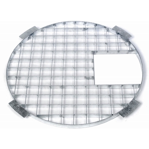 Afdekrooster rond 61 cm - Ubbink