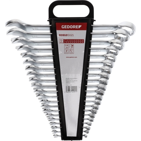 Gedore RED 3300991 R09105021 Ring-steeksleutelset 21-delig