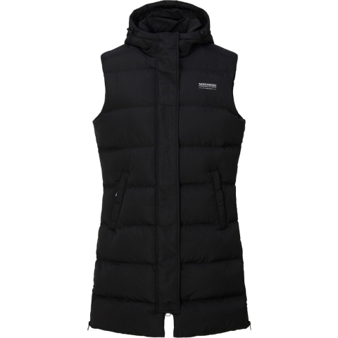 Nordberg Helle puffer bodywarmer dames zwart, XL