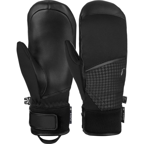 Reusch Mara R-TEX XT Mitten skiwanten dames zwart/grijs, 6.5