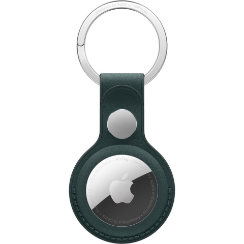 Apple Finewoven Keyring AirTag sleutelhanger Apple AirTag Donkergroen