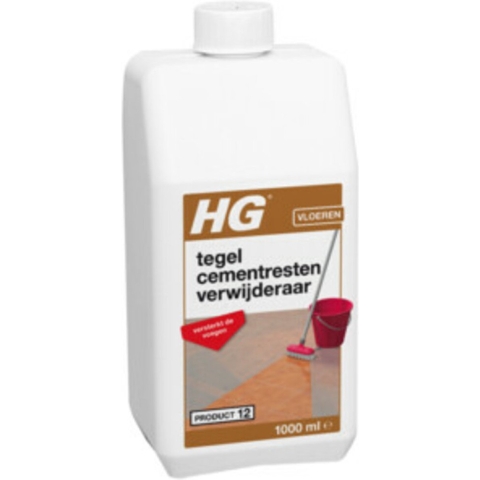 6x HG Tegel Cementrestenverwijderaar 1 liter