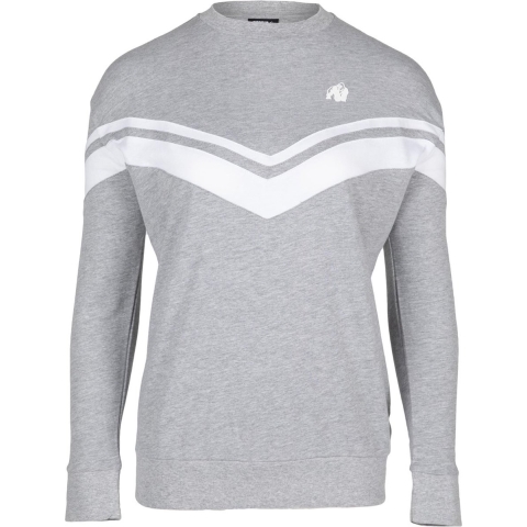 Gorilla Wear Hailey Oversized Sweatshirt - Grijs Gemeleerd - M