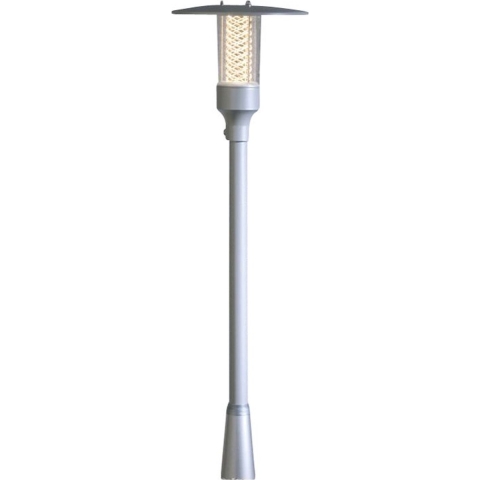 Konstsmide 405-310 Nova Staande buitenlamp Halogeen GU10 50 W Zilver