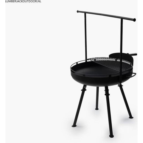 Barebones Cowboy Fire Pit Grill-Systeem