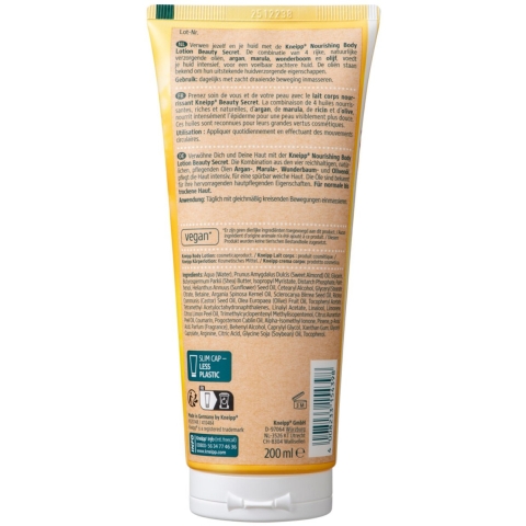6x Kneipp Bodylotion Beauty Secret 200 ml