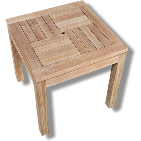 Bajo Bijzettafel 50x50 Teak - Buitengewoon de Boet