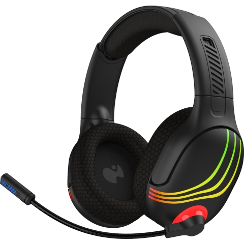 049-032-BK hoofdtelefoon/headset Draadloos Hoofdband Gamen Bluetooth Zwart