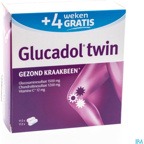 Glucadol Twin | 2 x 112 tabletten PROMO