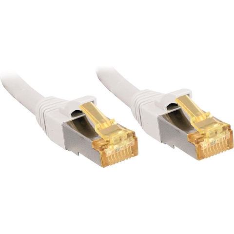 LINDY 47330 RJ45 Netwerkkabel, patchkabel CAT 6a (losse kabel CAT 7) S/FTP 20.00 m Wit 1 stuk(s)