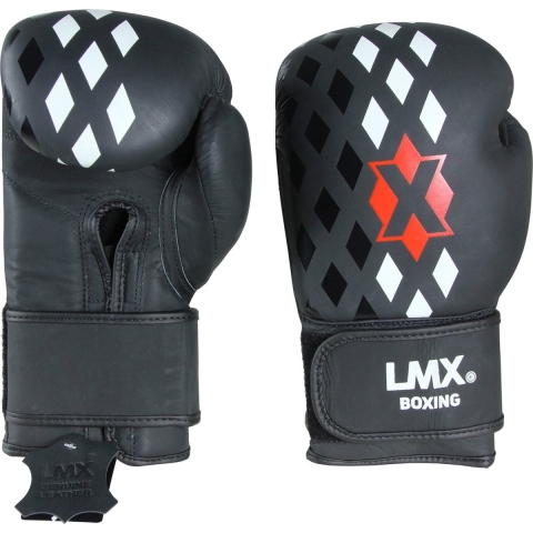 Lifemaxx LMX Boxing Gloves Leather - Bokshandschoenen - 14 oz