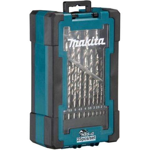 Makita Accessoires D-67555 | Metaalborenset | HSS-G | 25-delig - D-67555