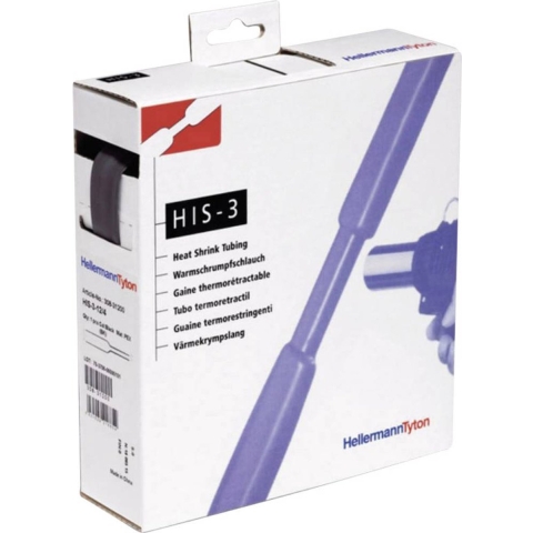 HellermannTyton 308-32403 Krimpkous zonder lijm Transparant 24 mm 8 mm Krimpverhouding:3:1 3 m