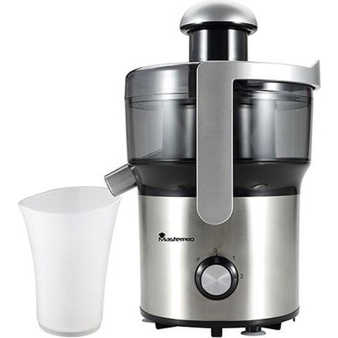 MasterPRO Citruspers 350 W RVS, Zwart