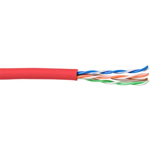 C5E U/Utp Patch Pvc Red   100M