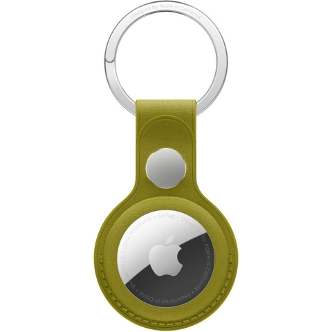 Apple Finewoven Keyring AirTag sleutelhanger Apple AirTag Chatreuse