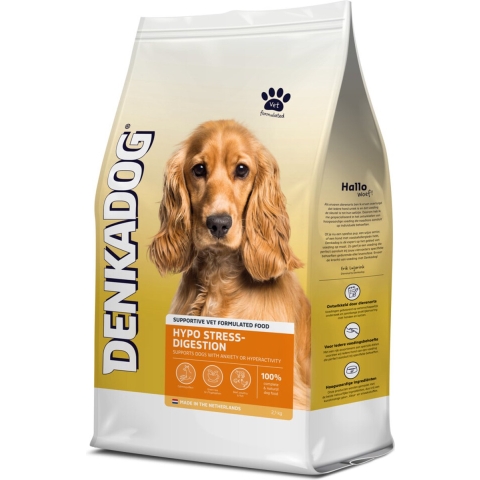 4x Denkadog Hondenvoer Hypo Stress Digestion 2,5 kg