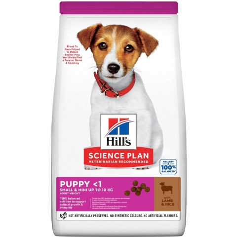 Hill's Puppy Small & Mini met lam & rijst hondenvoer 2 x 6 kg