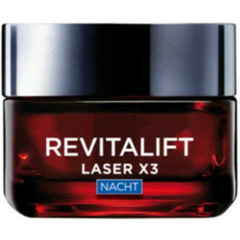 6x L'Oréal Revitalift Laser X3 Nachtcrème 50 ml