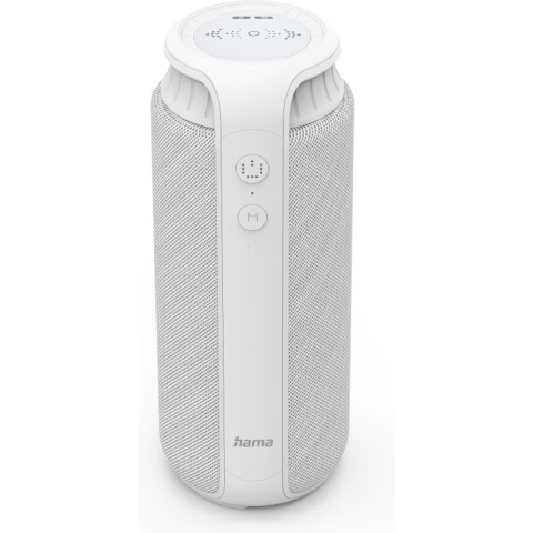 Hama Bluetooth®-luidspreker Pipe 2.0 Spatwaterdicht 24 W Wit