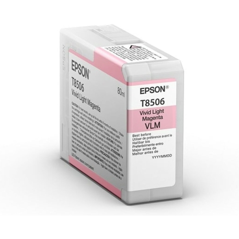 EPSON T8506 levendig licht magenta 80ml inktcartridge