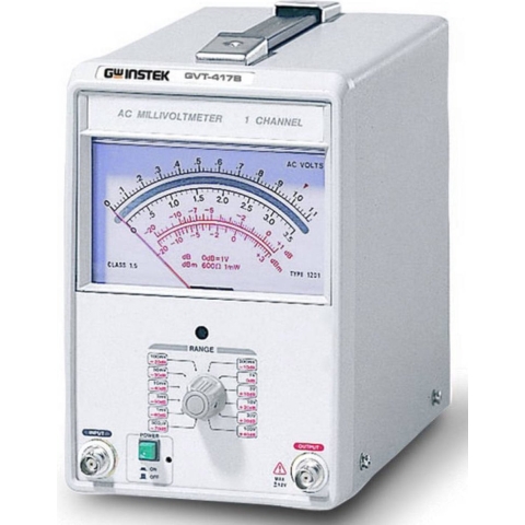 GW Instek 01VT417B00GS GVT-417B Millivoltmeter 1 stuk(s)