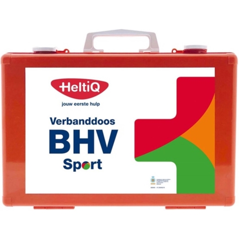 3x HeltiQ BHV Verbanddoos Modulair Sport Oranje