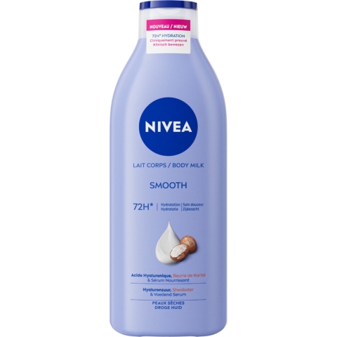 6x Nivea Zijdezachte Body Milk 400 ml
