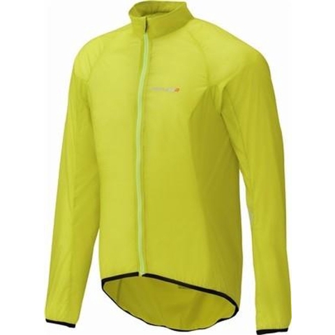 Shimano MTB windbreaker ACCU3D fiets windjack groen heren, S