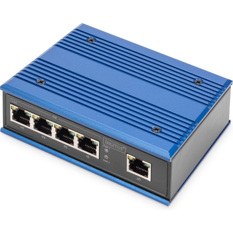 Digitus DN-651118 Industrial Ethernet Switch 5 poorten 10 / 100 / 1000 MBit/s