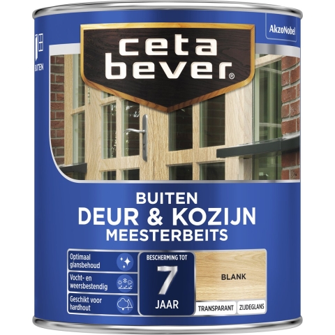 Cetabever Meesterbeits Deur En Kozijn Transparant Zijdeglans - Teak - 2,5L