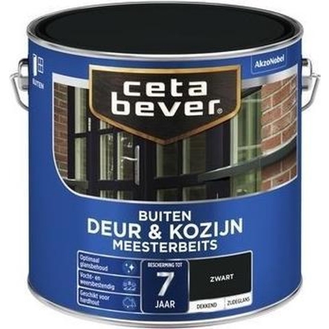 Cetabever Dekkende Meesterbeits Donkere Kleur - Zwartgrijs - 2,5L