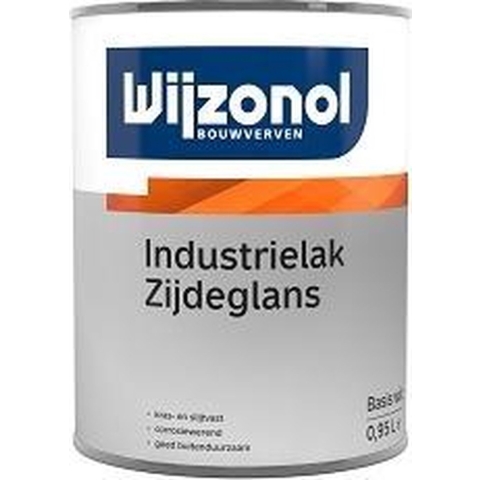 Wijzonol Industrielak Zijdeglans - Op Kleur Gemengd - 2,5L