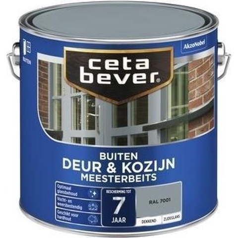 Cetabever Dekkende Meesterbeits Donkere Kleur - Zilvergrijs - 2,5L