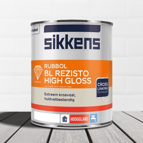 Sikkens Rubbol BL Rezisto High Gloss - Op Kleur Gemengd - 1L