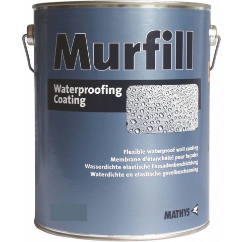 Mathys Murfill Waterproofing Muurverf Voor Buiten - Op Kleur Gemengd - 15Kg